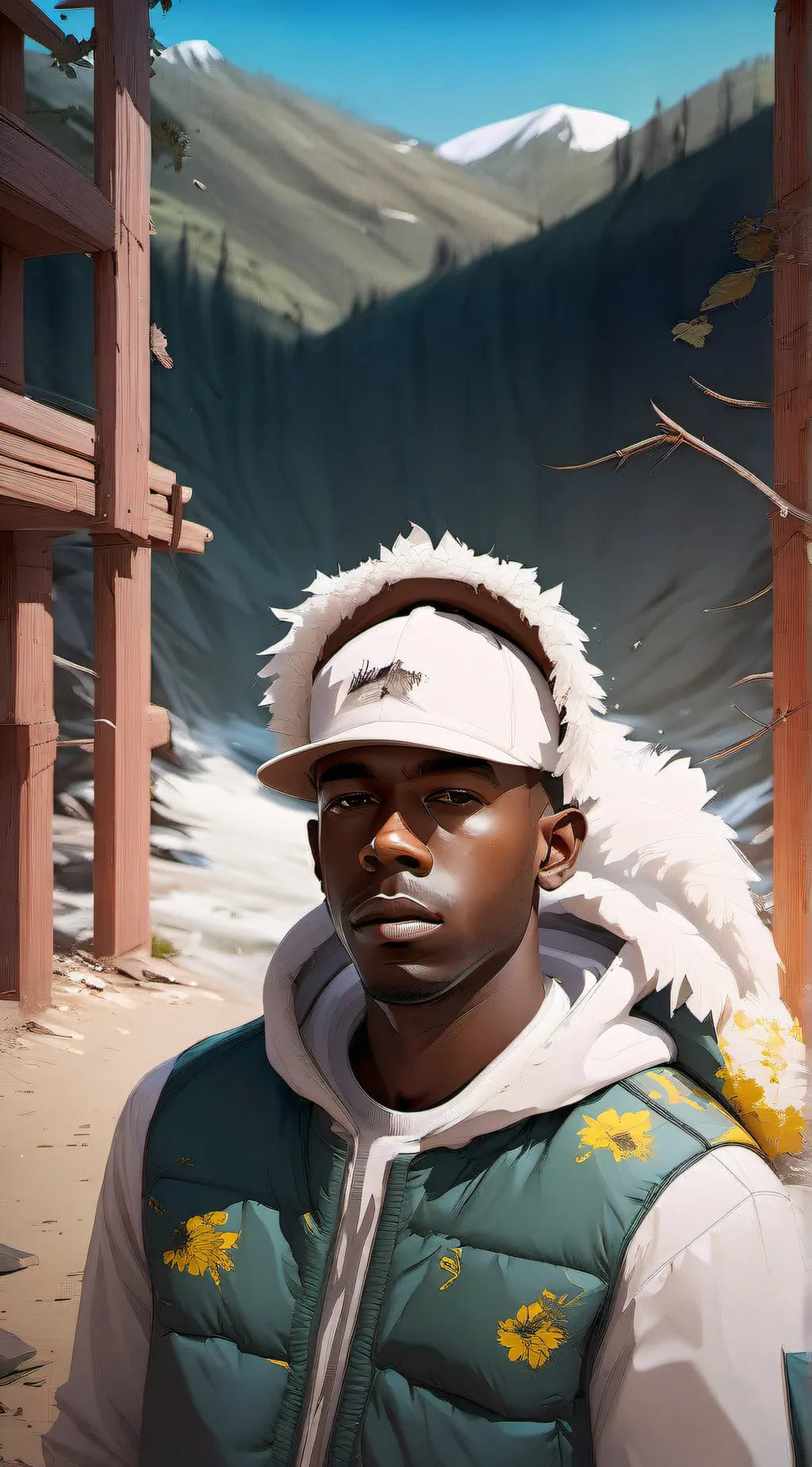 ai character: Tyler The Creator  background