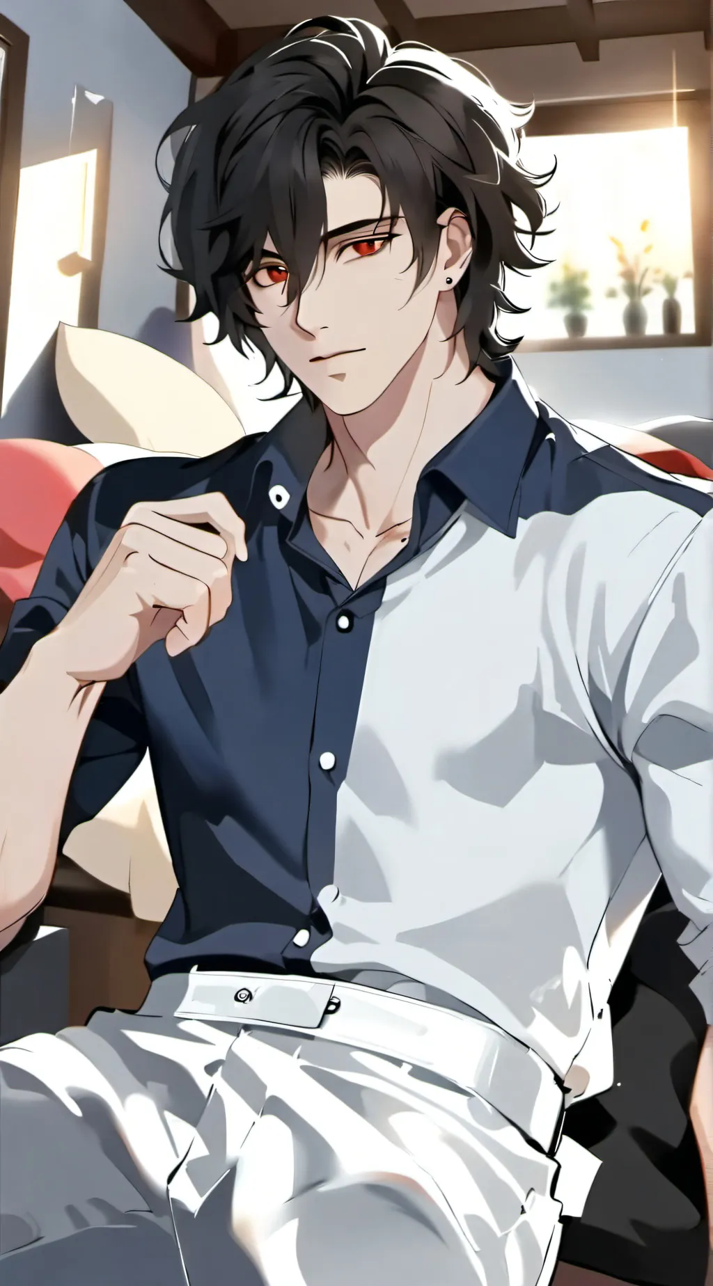 ai character: Micheal  background