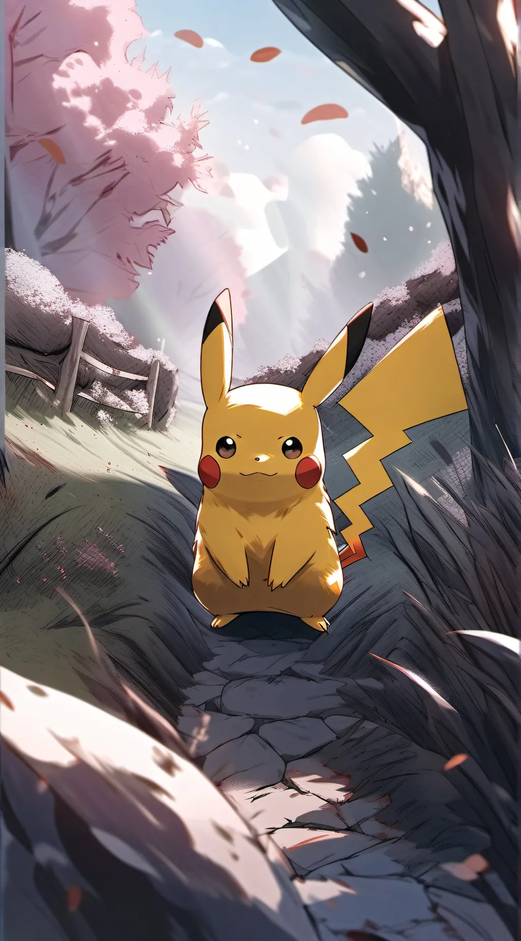 ai character: Pickachu background