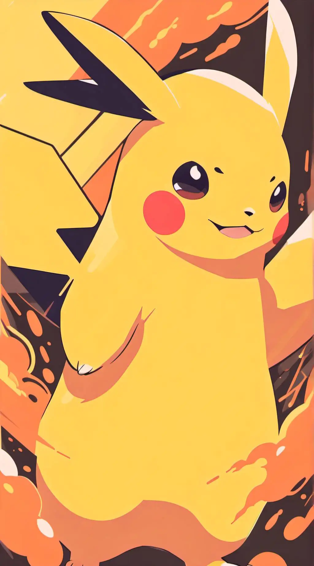 ai character: ⚡ Pikachu ⚡ background