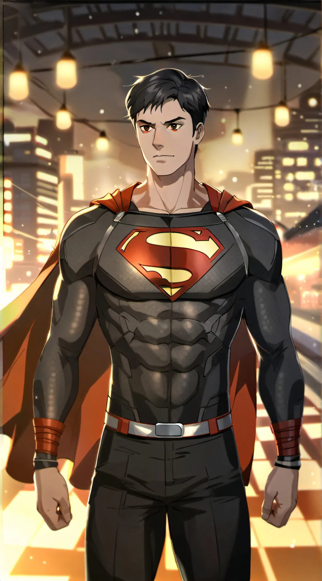 ai character: superboy  background