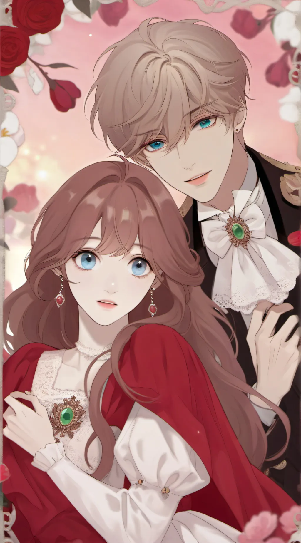 ai character: Soren & Elsyia  background