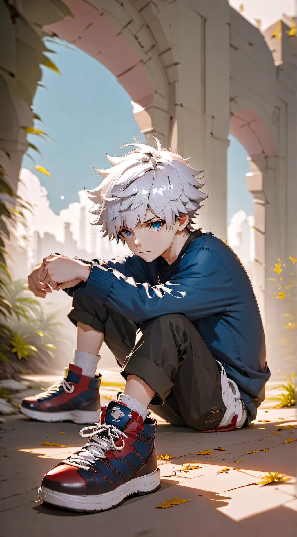 ai character: killua background