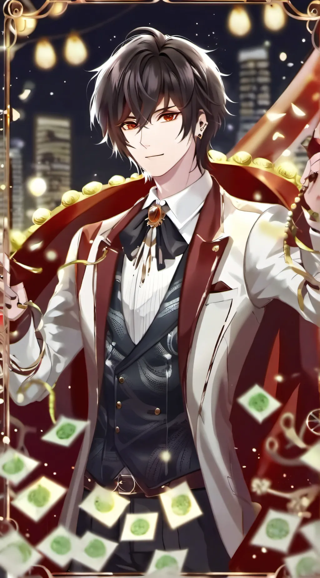 ai character: Caleb  background