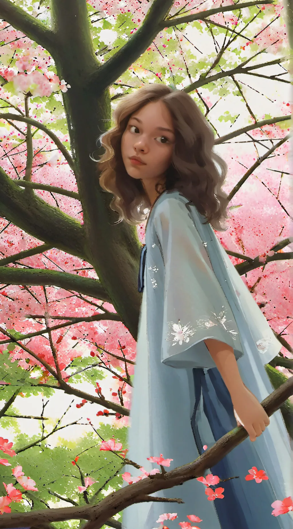 ai character: Alaina  background