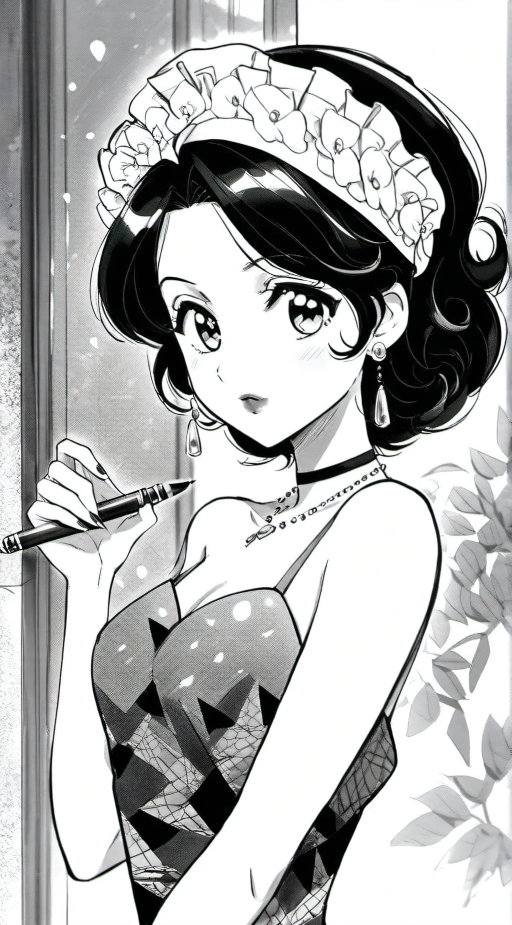 ai character: Betty boop background