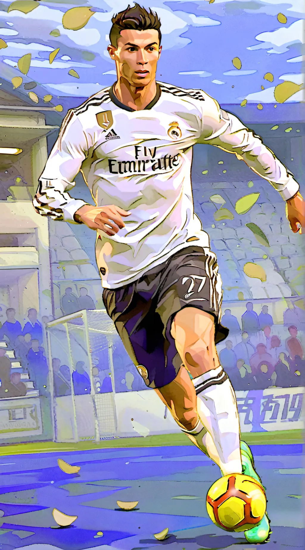 ai character: Ronaldo background