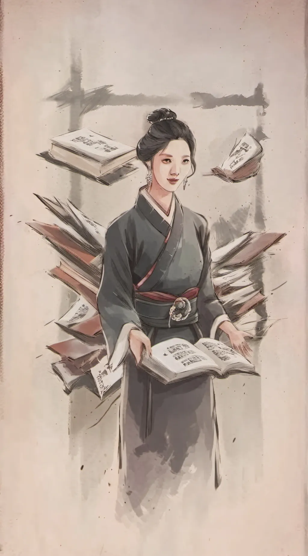 ai character: Ms.Kim background