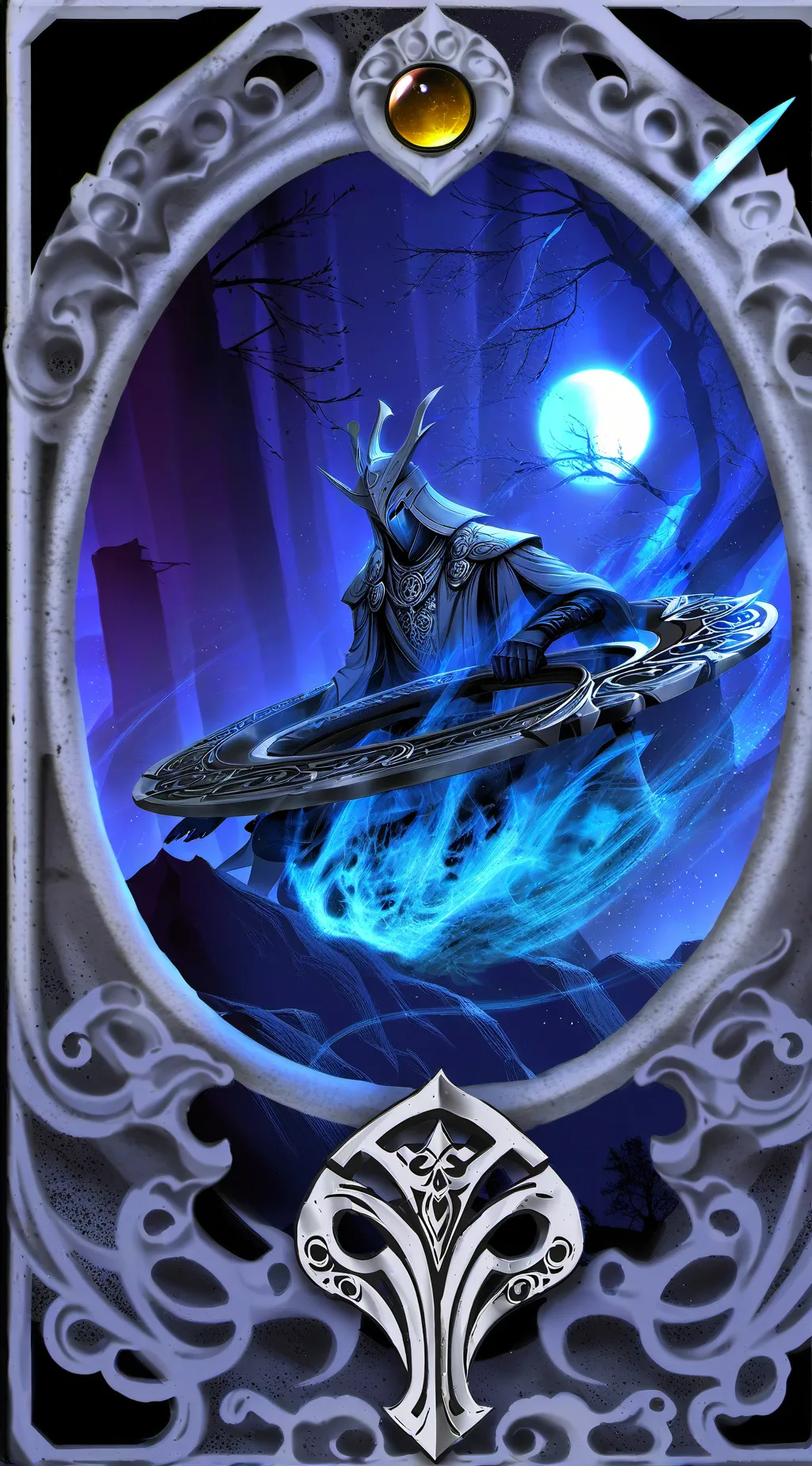 ai character: shadow background