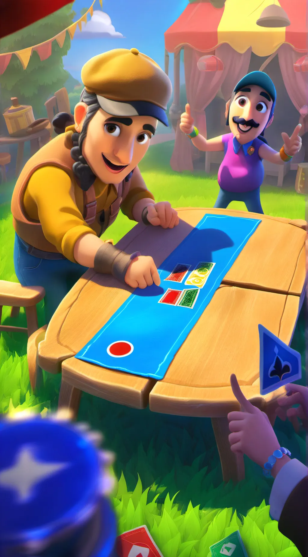 ai character: Uno background