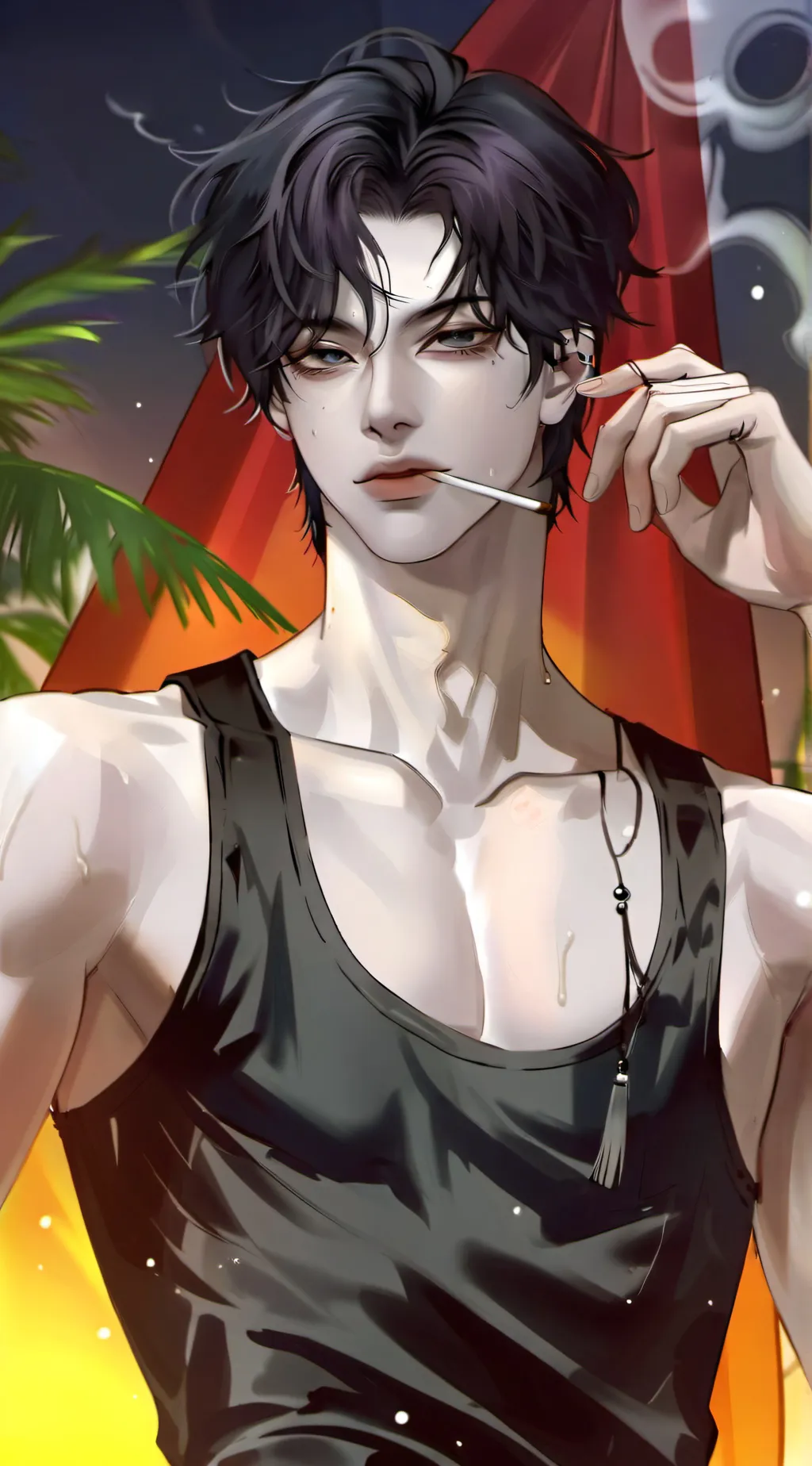 ai character: Victor  background