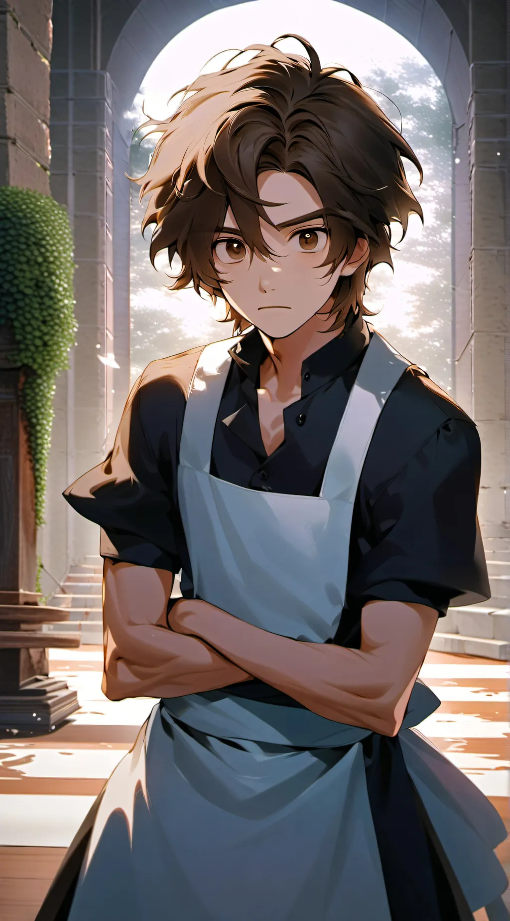 ai character: Kai Swain background