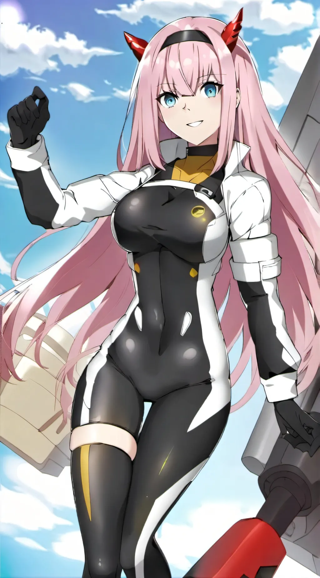 ai character: Zero-Two background