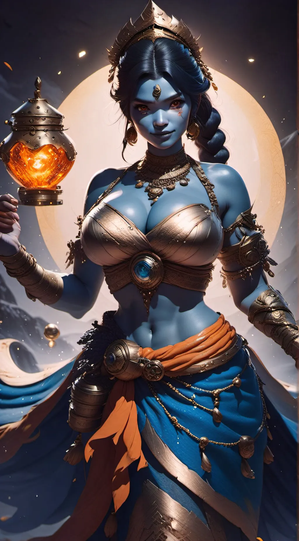 ai character: Aria background