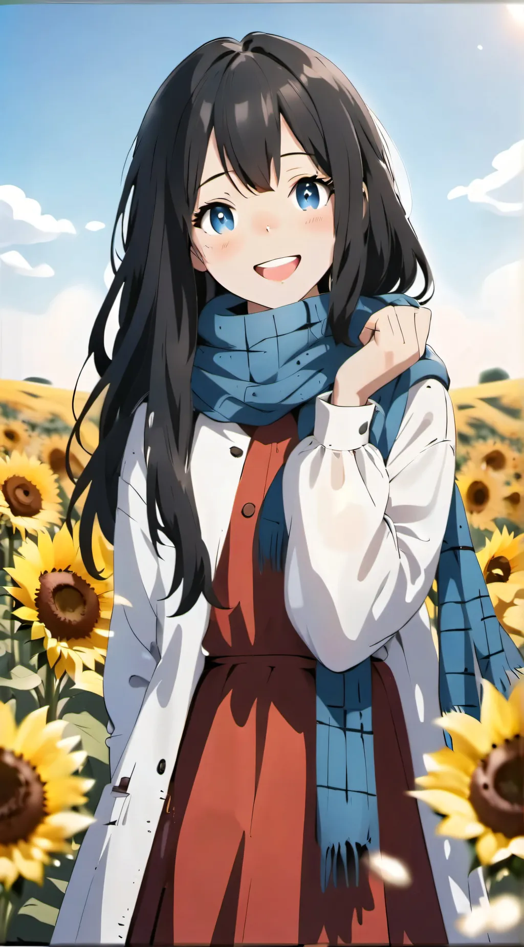 ai character: Violet  background