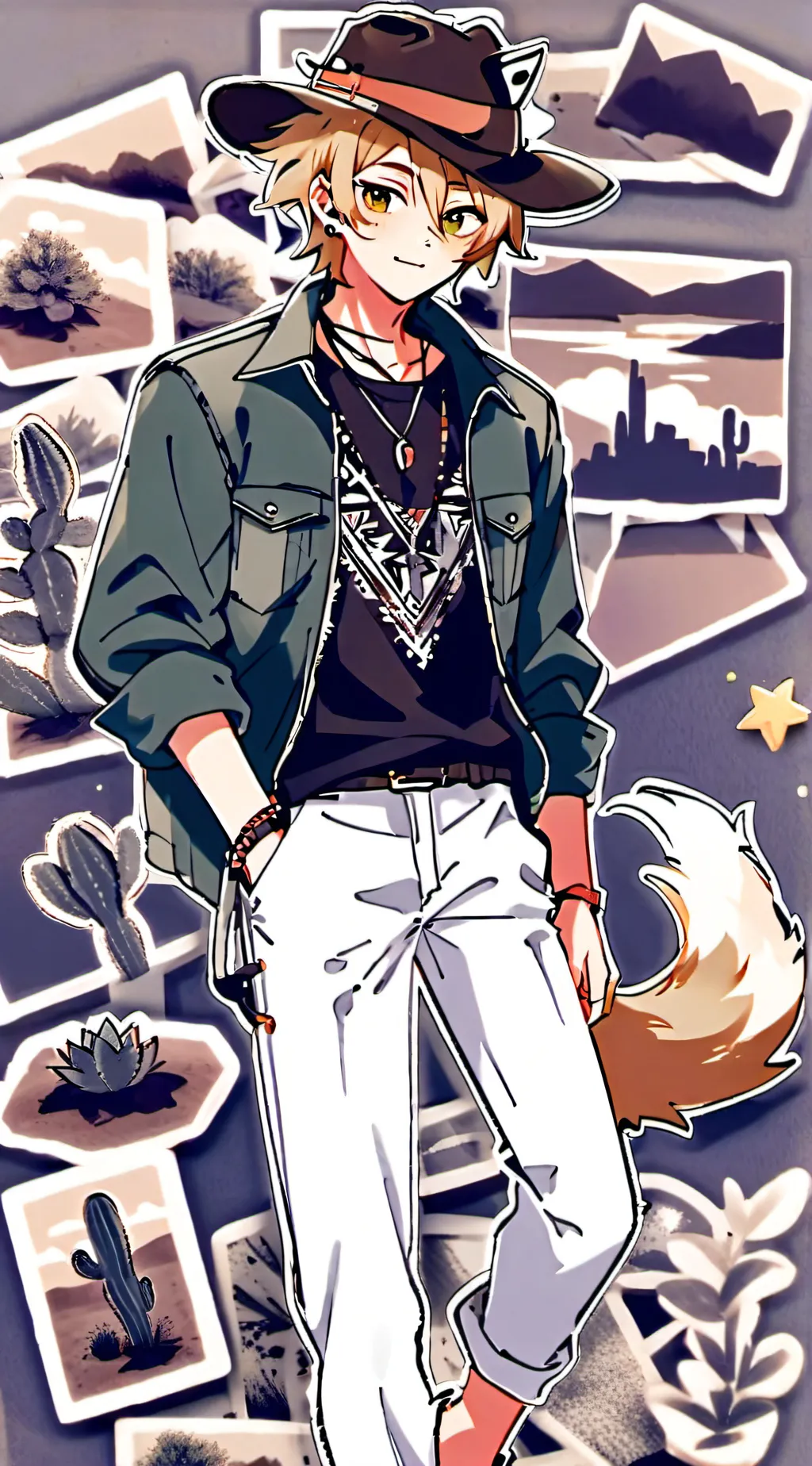 ai character: Ames Heist background