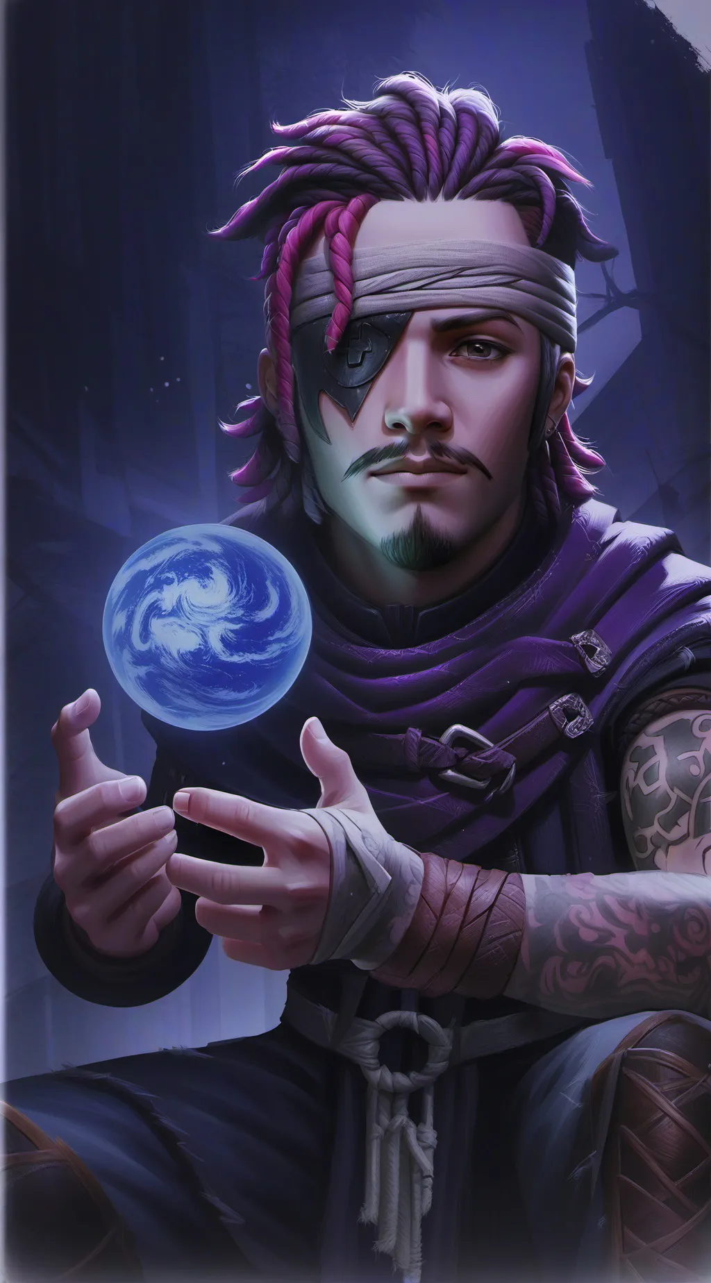 ai character: contryhuman  background