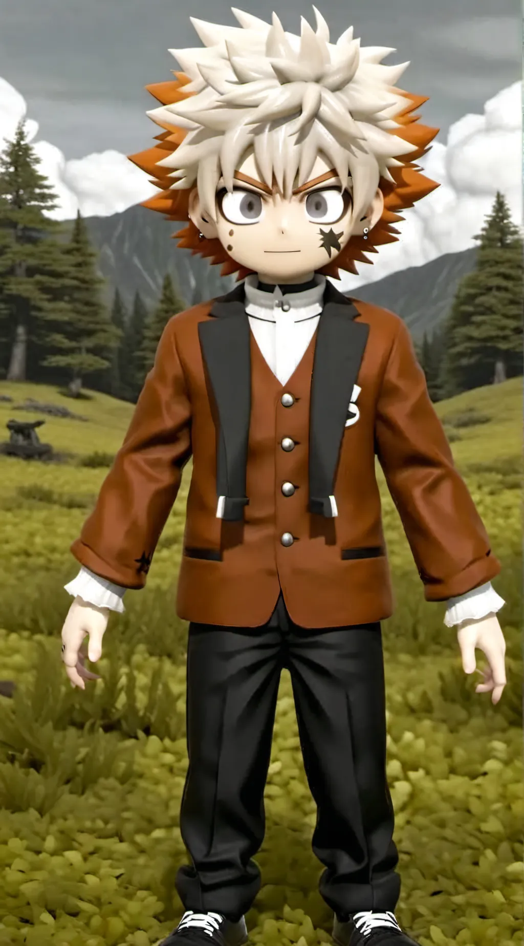 ai character: Bakugo background