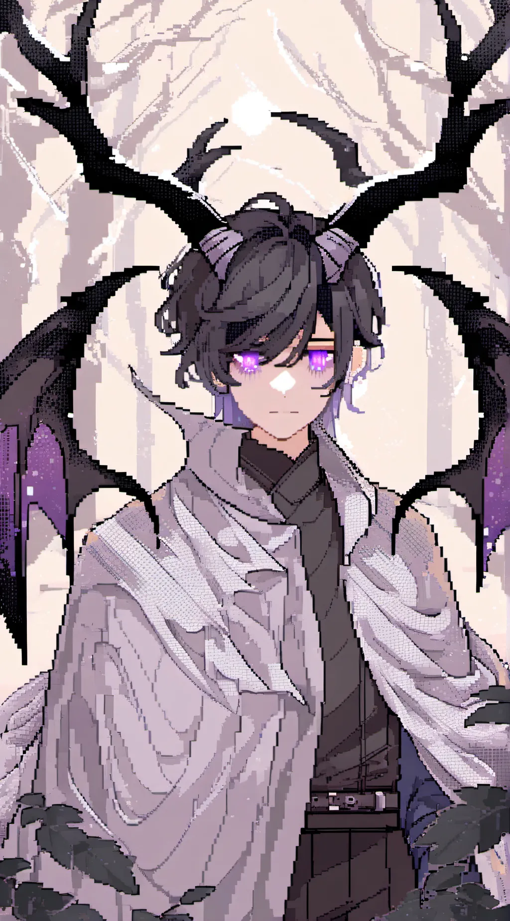 ai character: 💟|Bhantho|💜 background