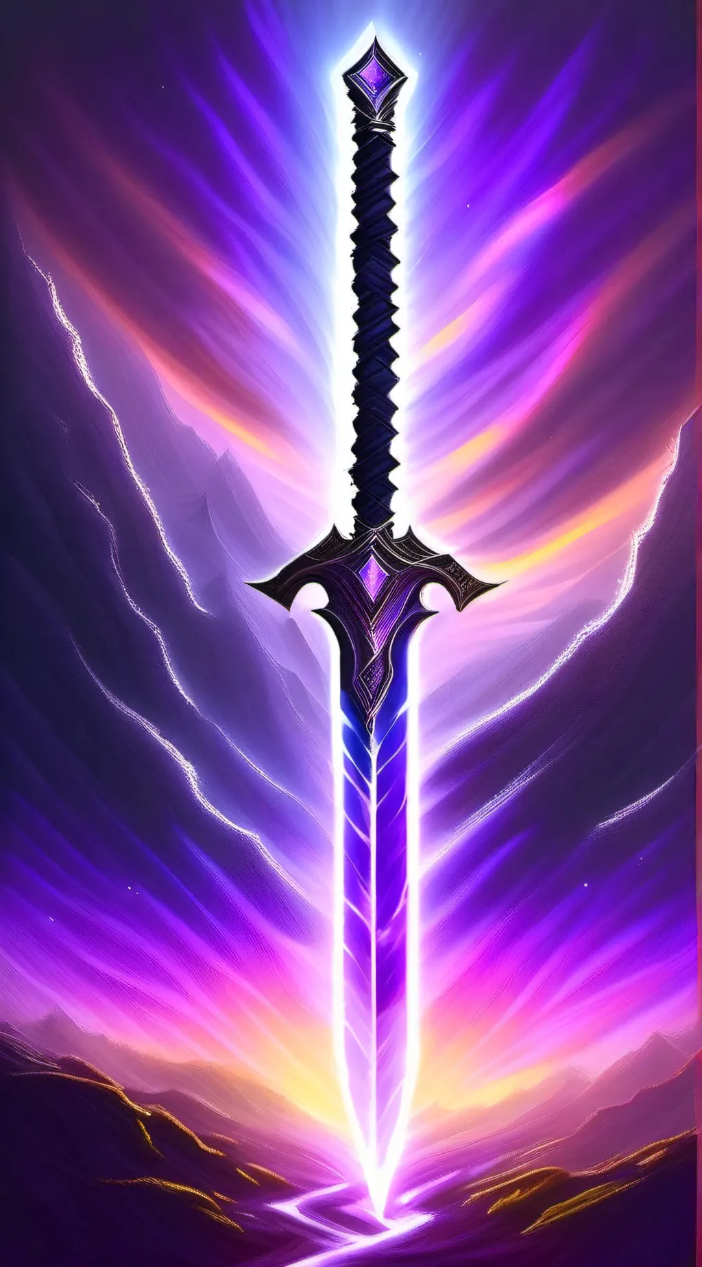 ai character: The Sword Of Power background