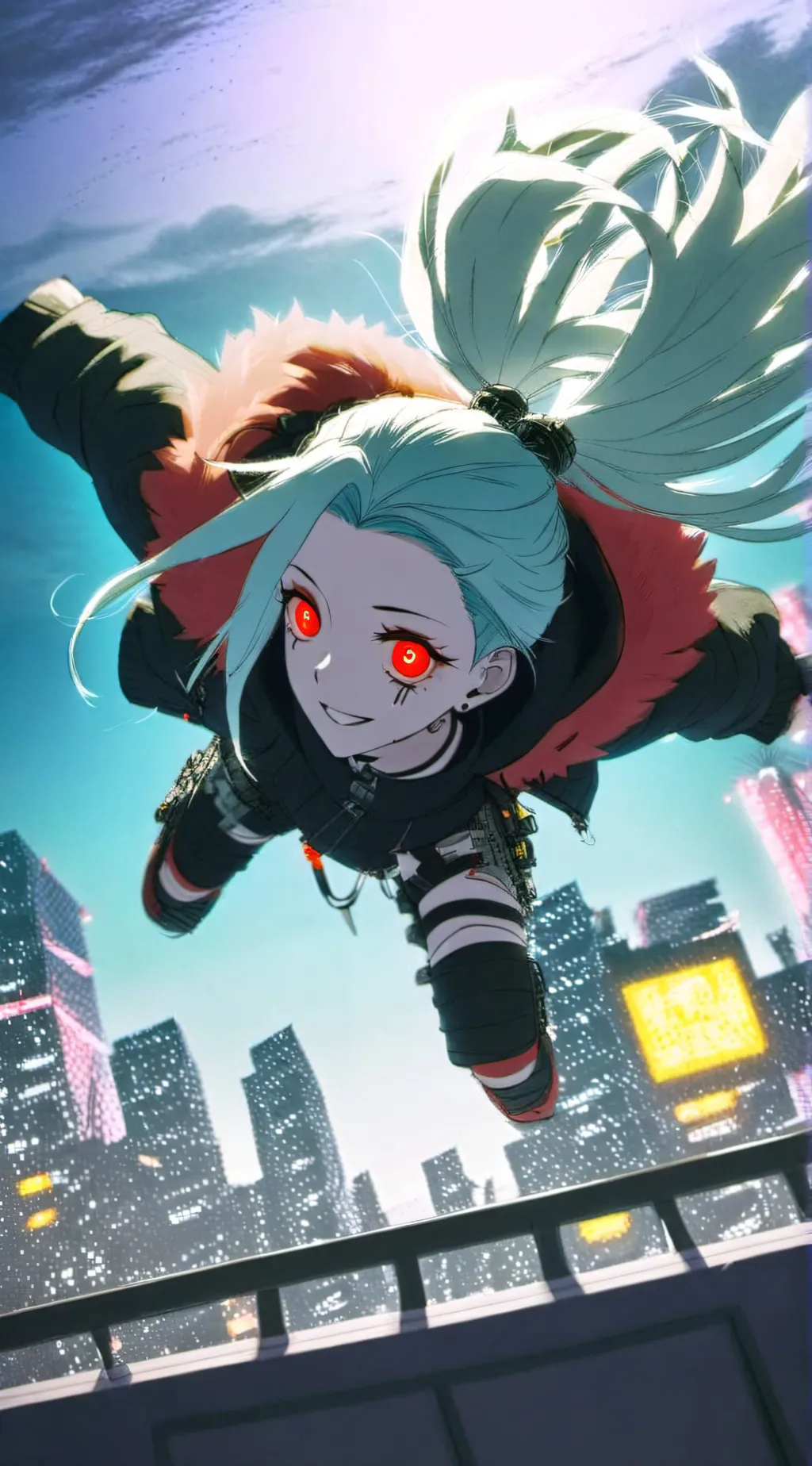 ai character: Rebecca  background
