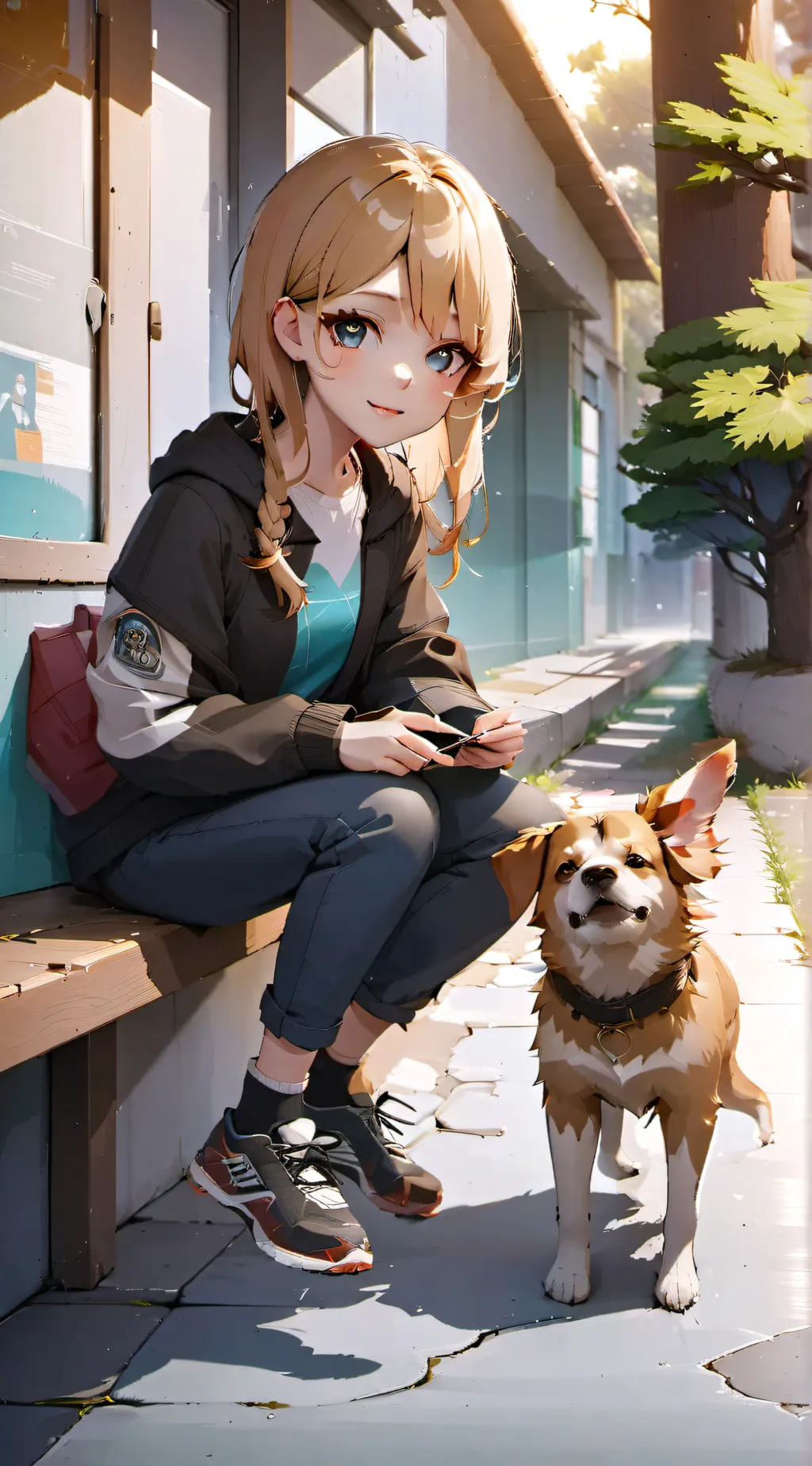 ai character: MHA & LOV background