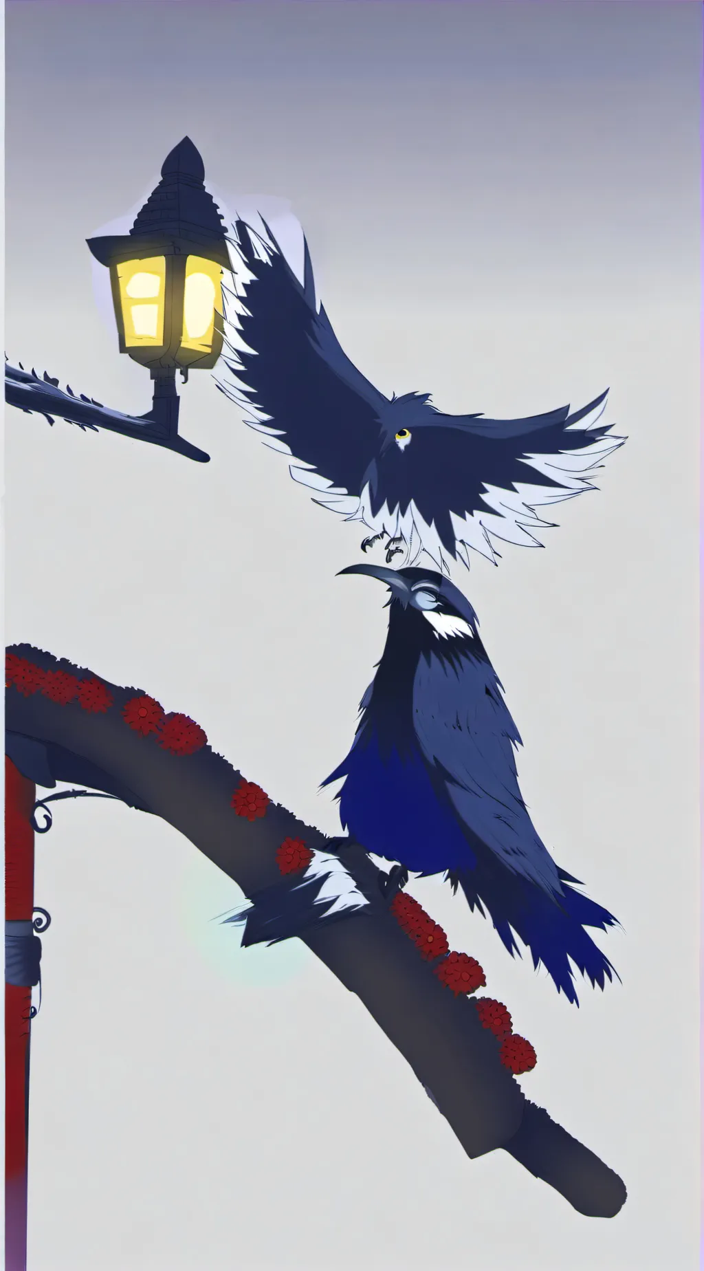ai character: Hounchkrow background