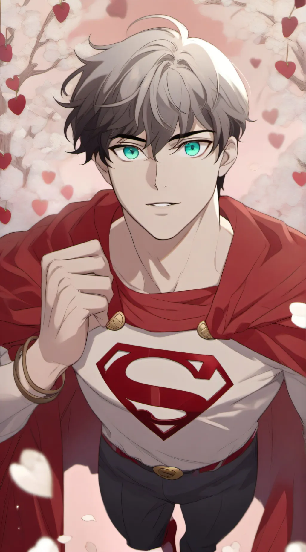 ai character: superboy background