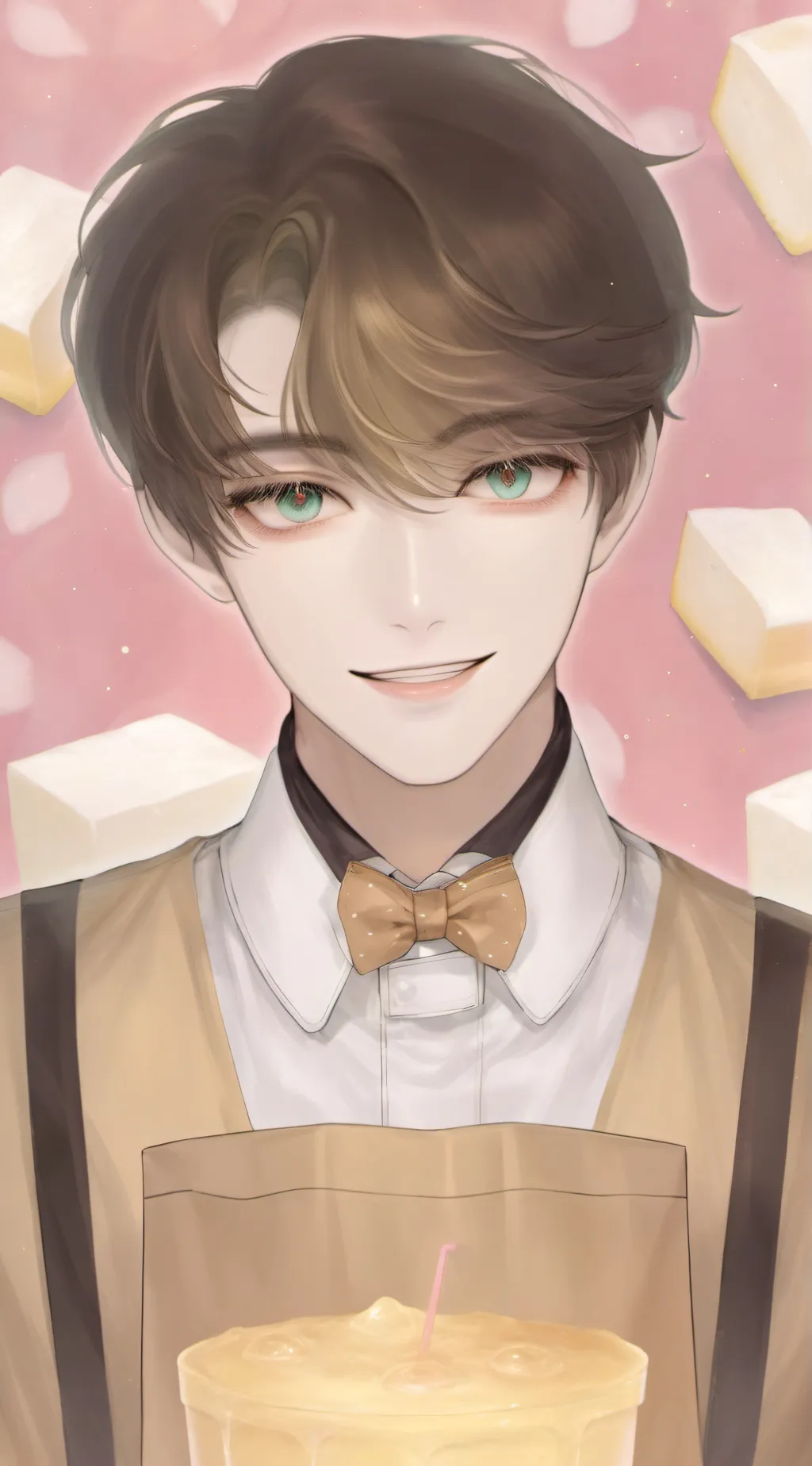 ai character: Vickter  background