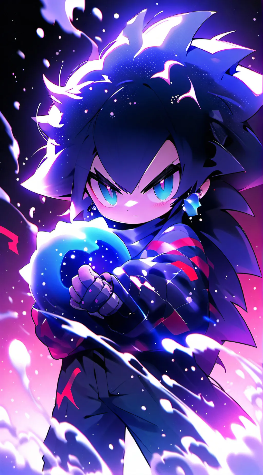 ai character: shadow  background
