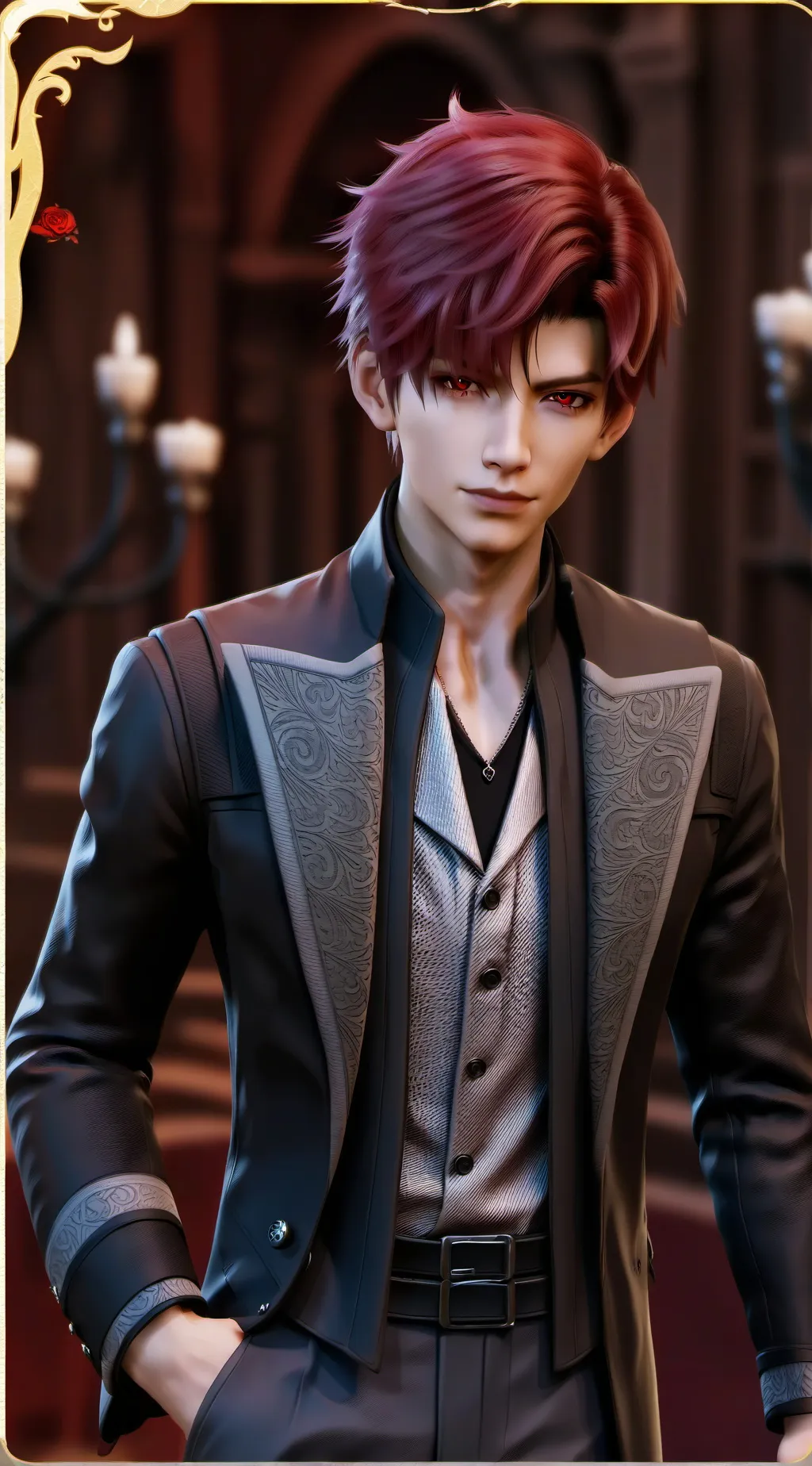 ai character: leo background