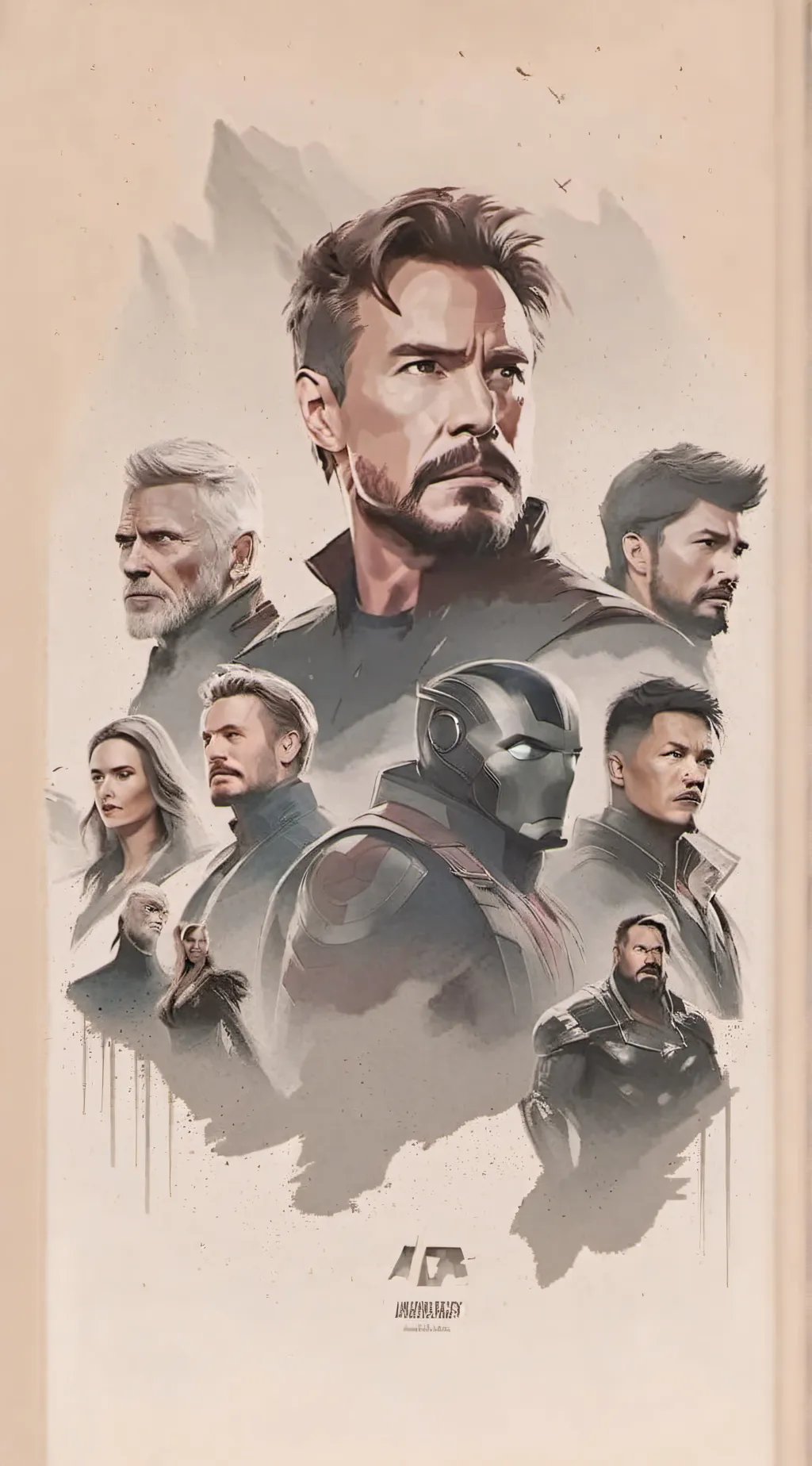ai character: Avengers 7 background