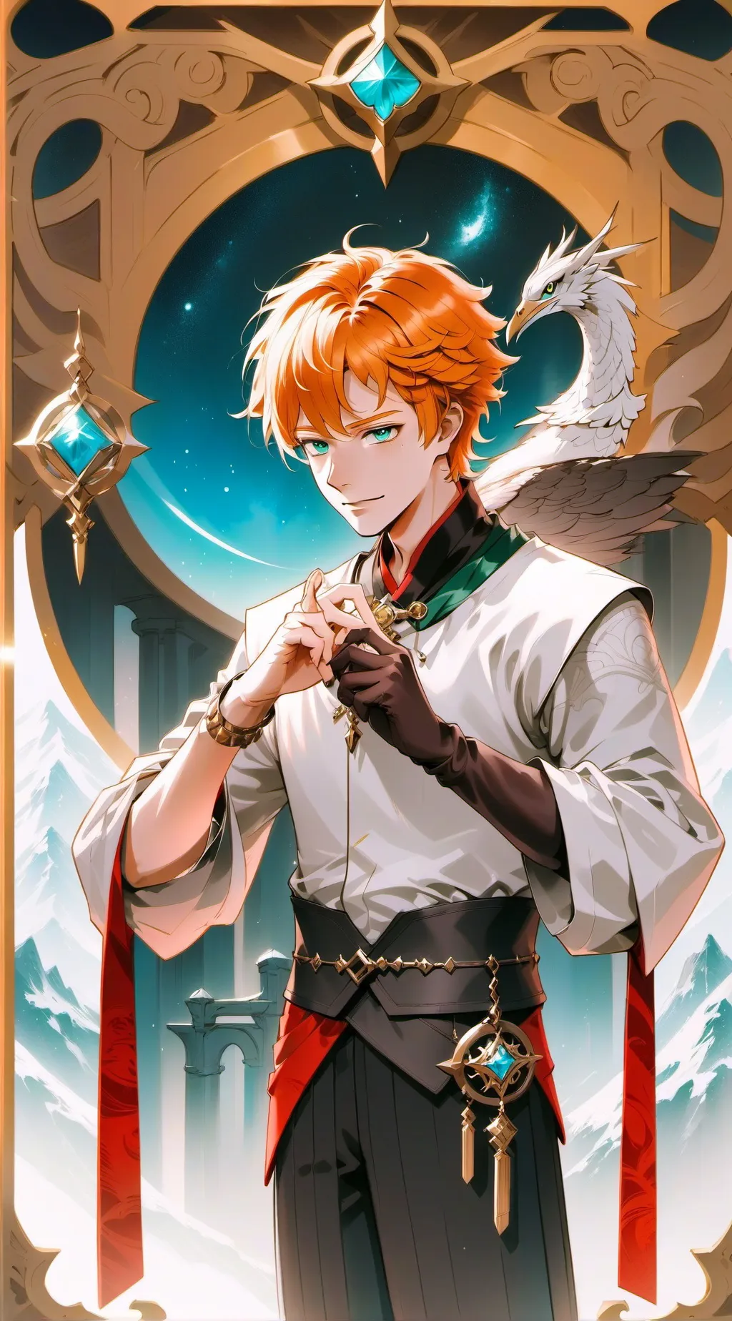 ai character: Hogwarts background