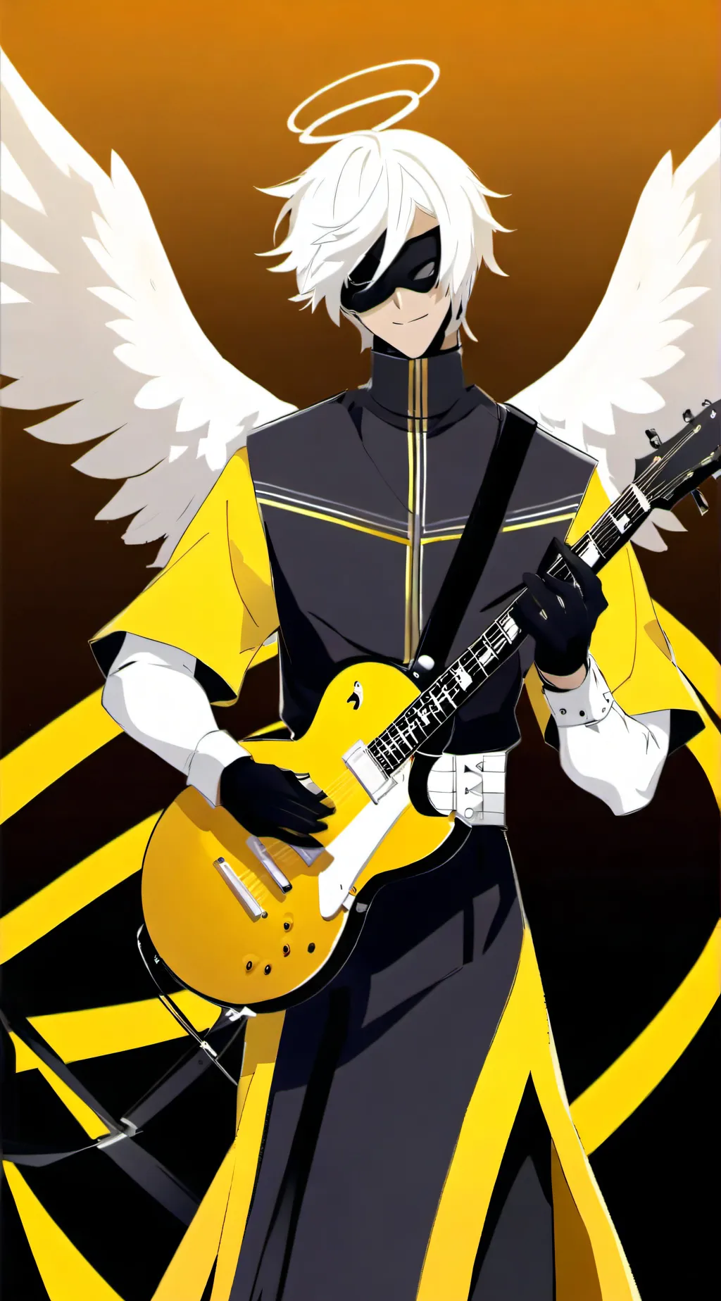 ai character: Angels of heaven background