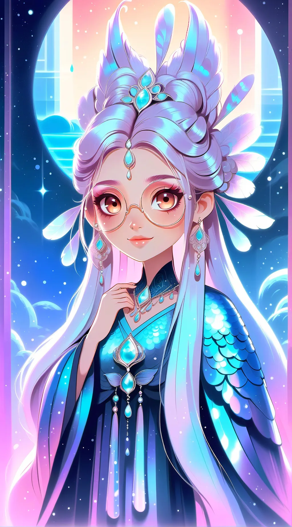ai character: Wolfpac+straykids background