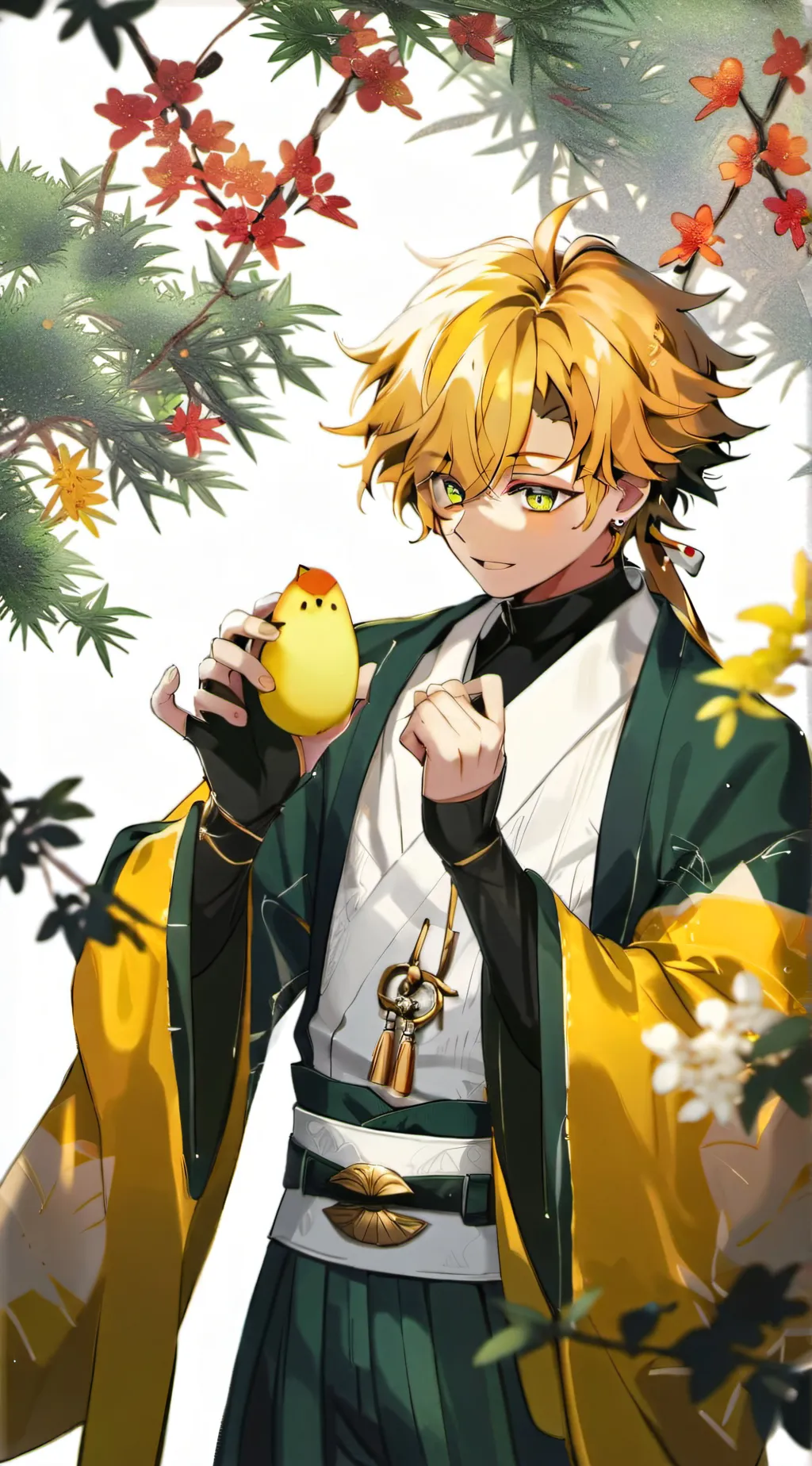 ai character: Zenitzu background