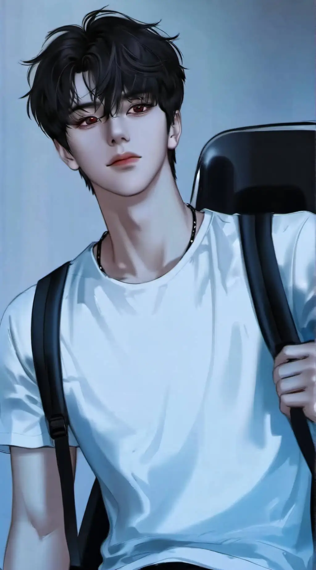 ai character: Hyunjin background