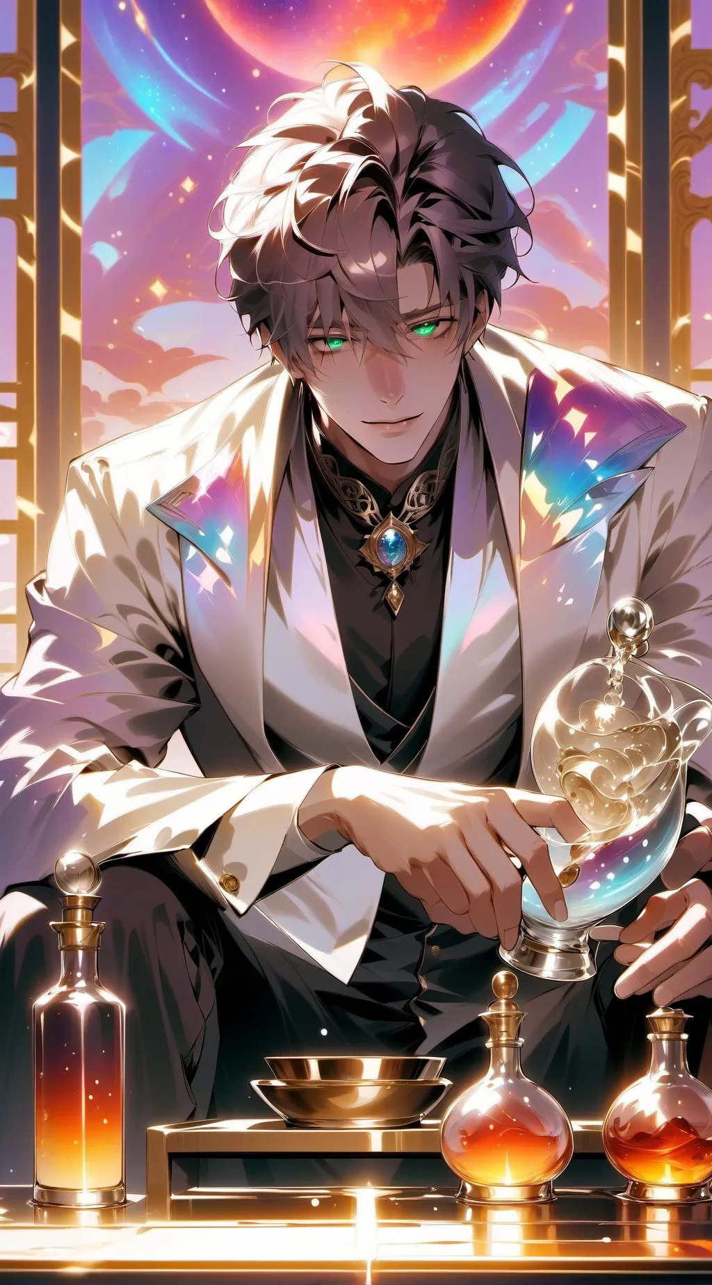 ai character: Chris background