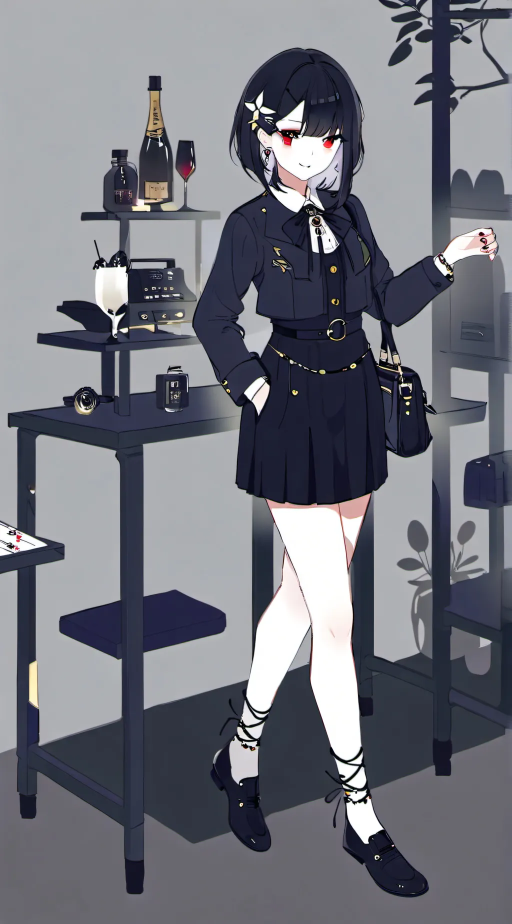 ai character: Charlie background