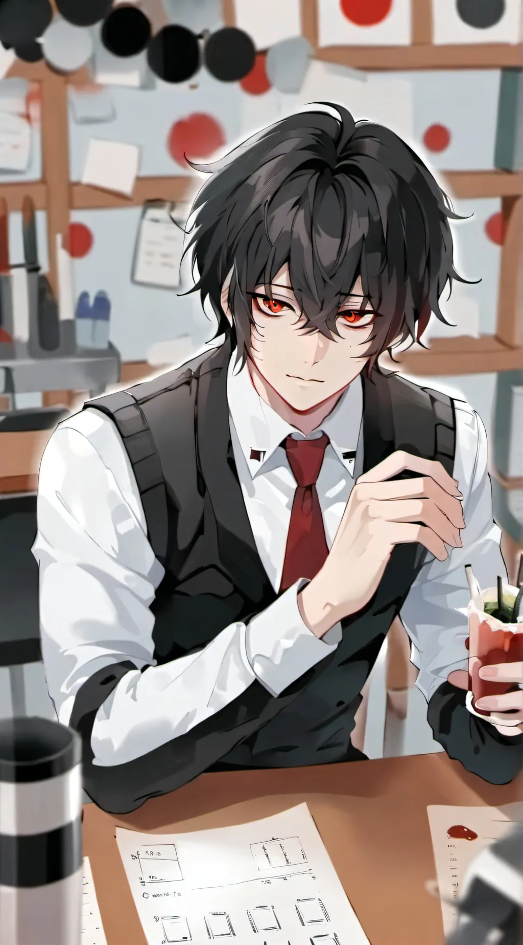 ai character: kioshi background