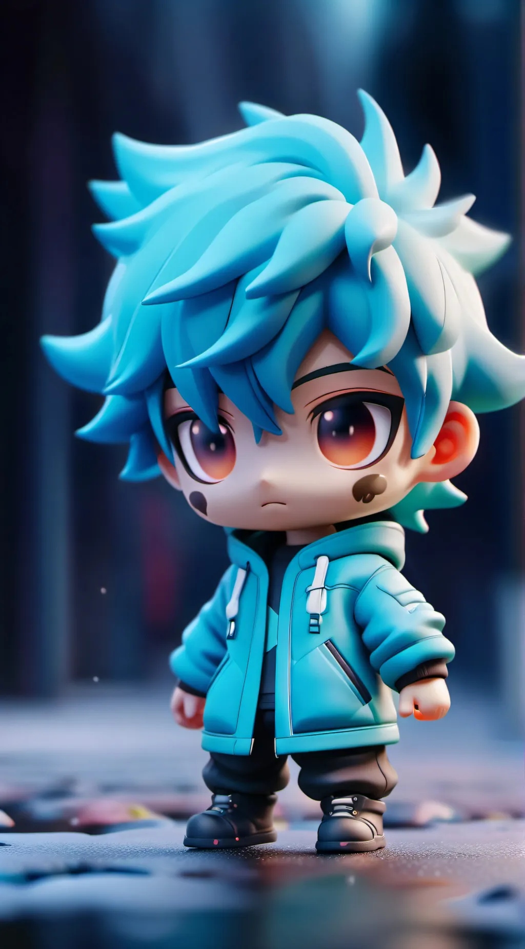ai character: Bud background