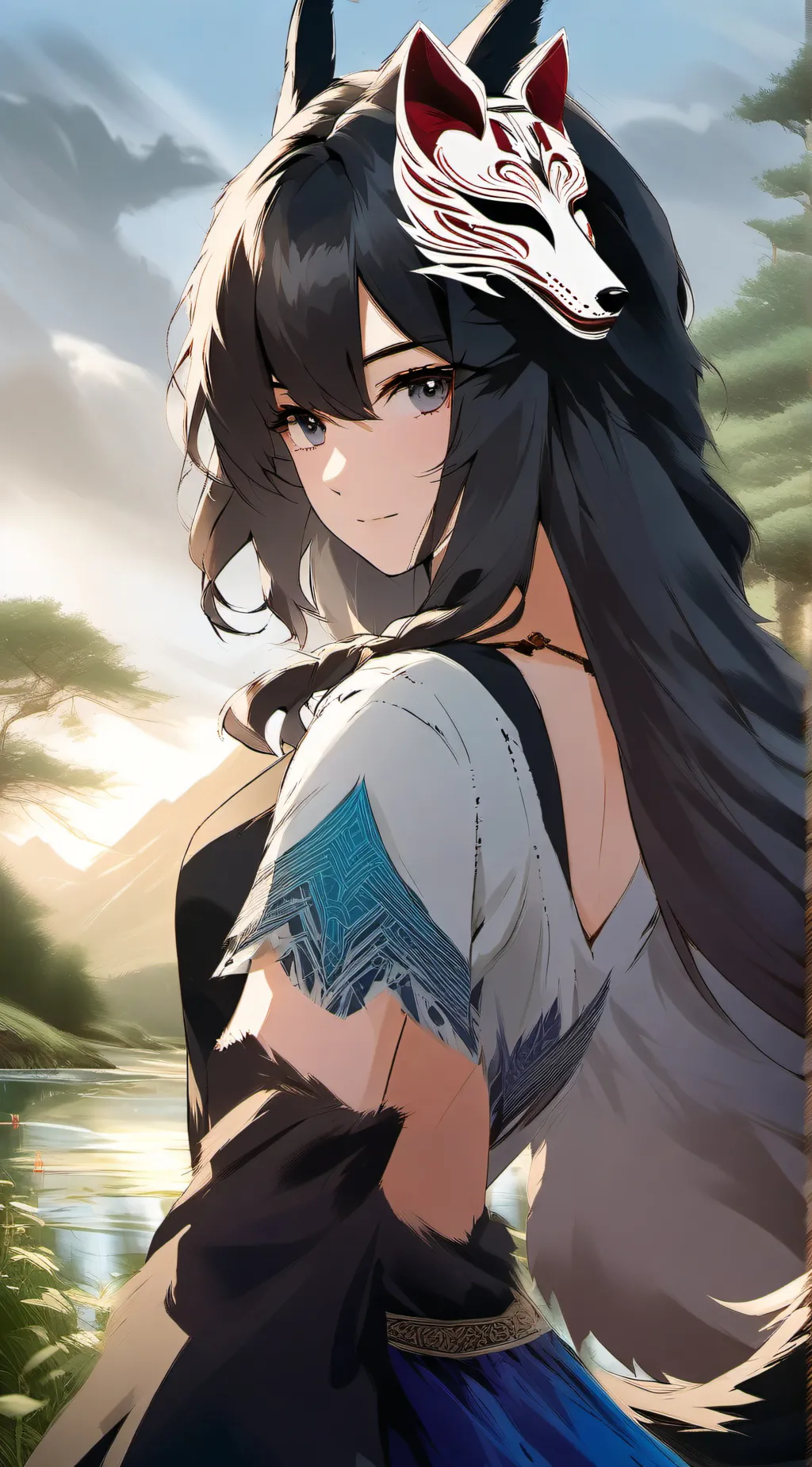 ai character: thearin background