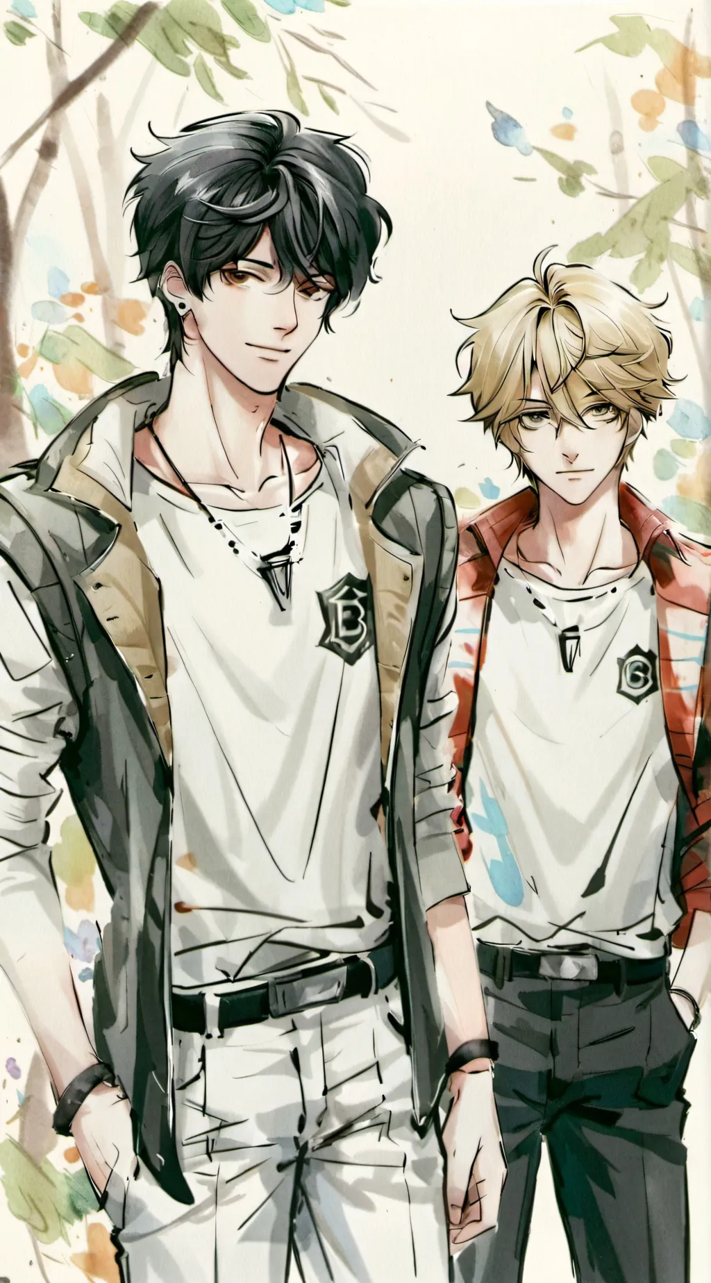 ai character: ♣ axel & alex ♣ background