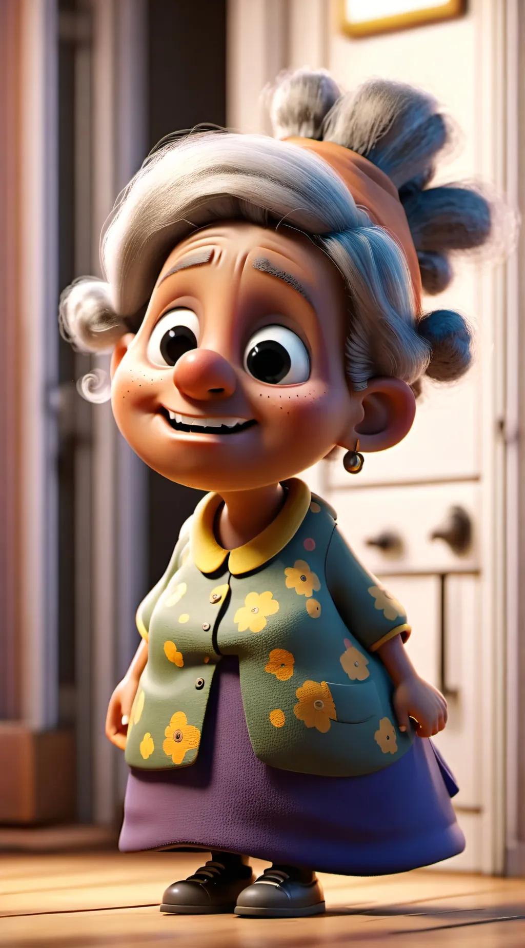 ai character: GRANNY RP ~ !! background