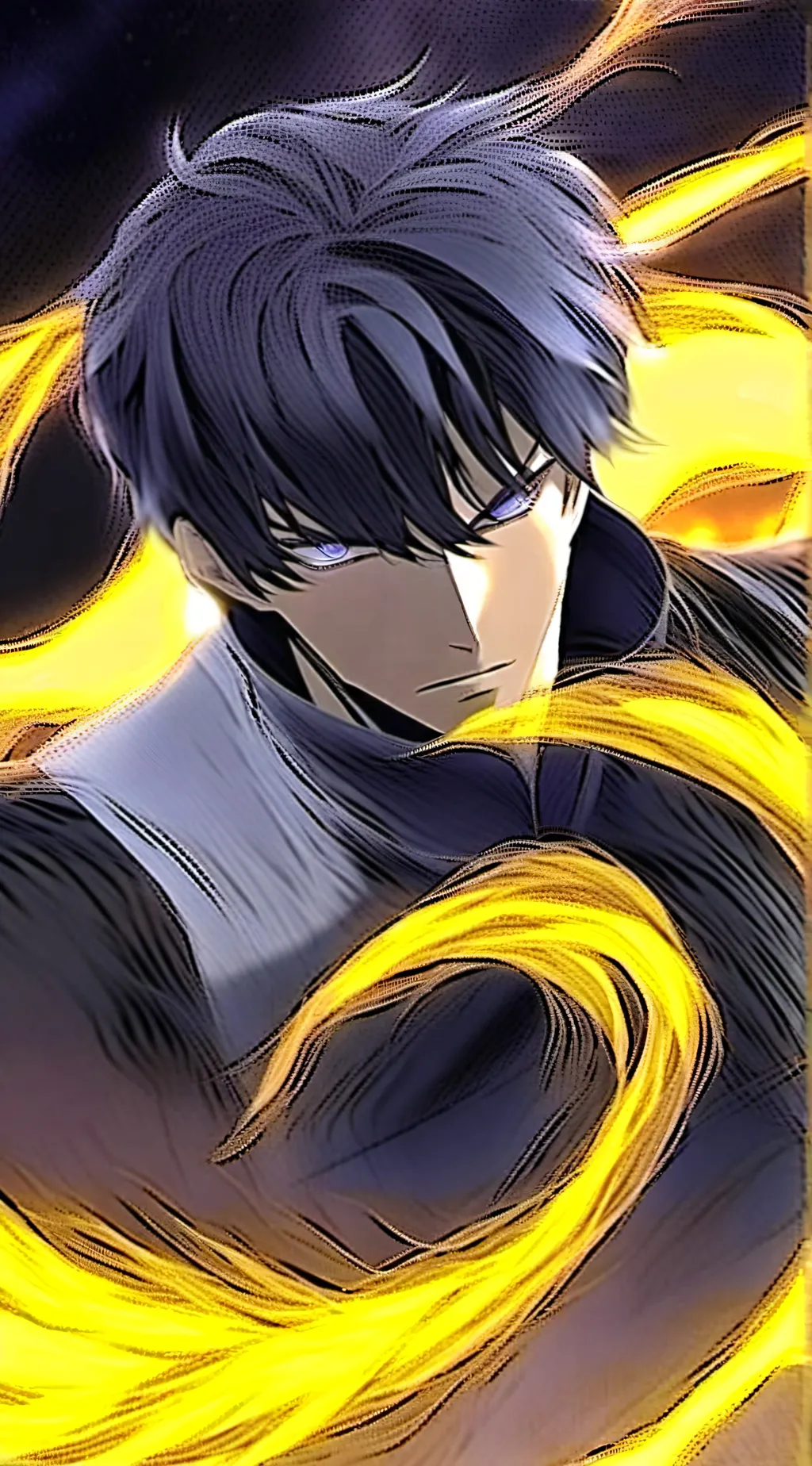 ai character: Solo Leveling background