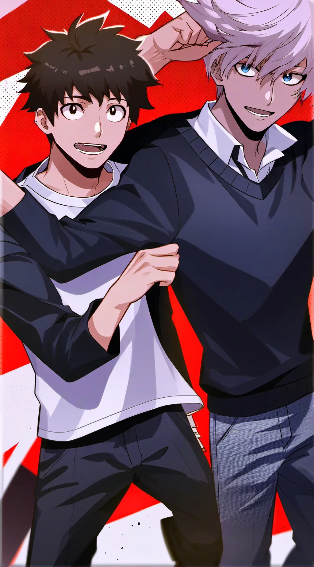 ai character: MHA SCHOOL 🎒😂 background
