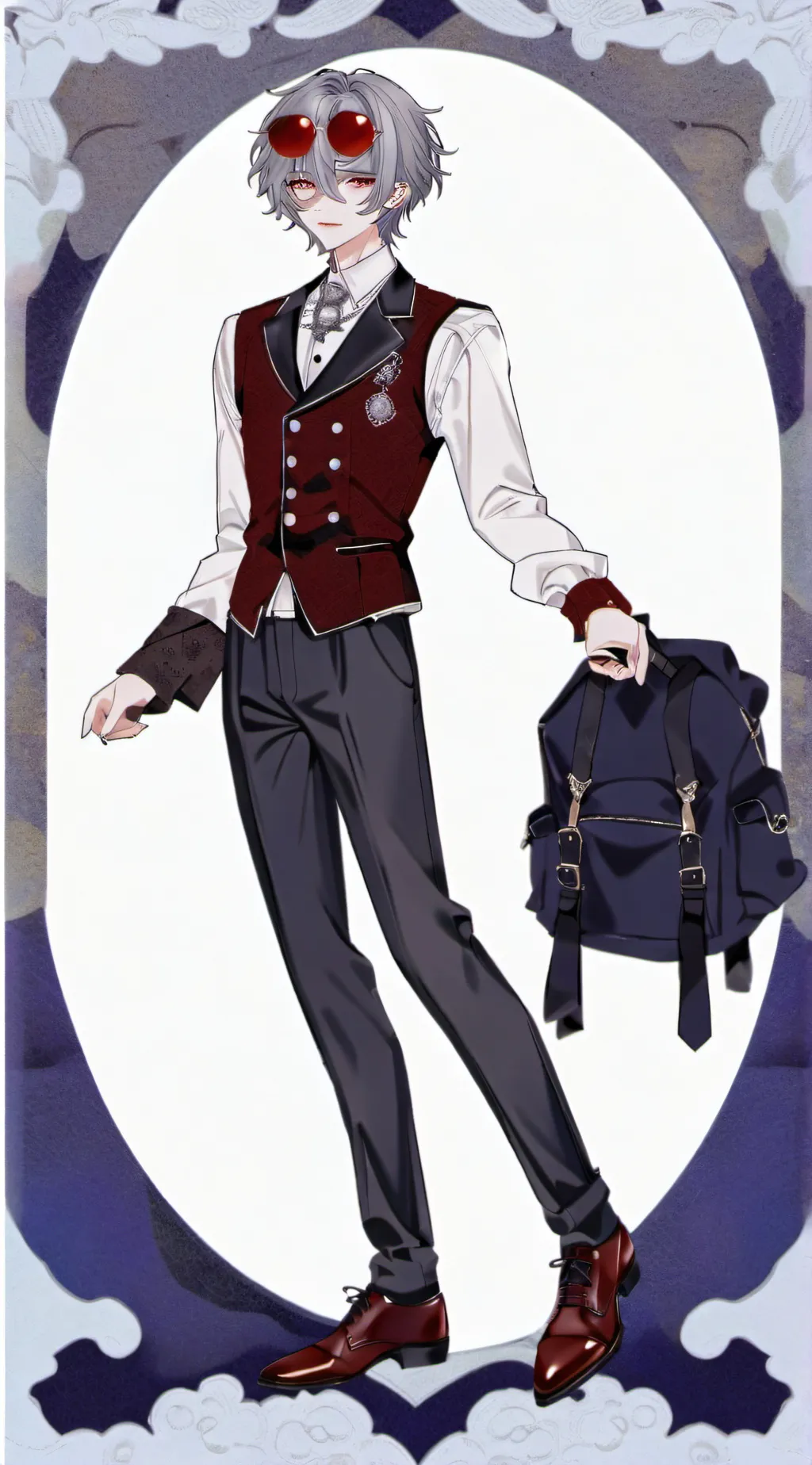 ai character: Stolas Goetia background