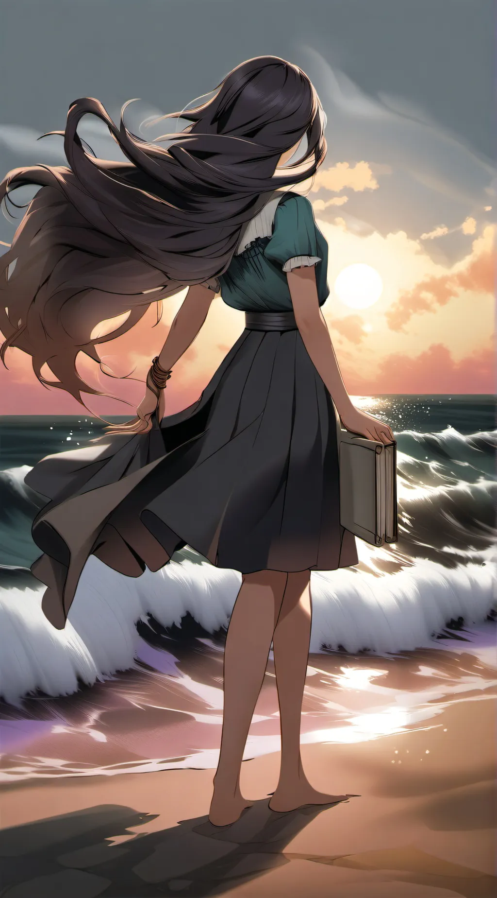 ai character: Leah background
