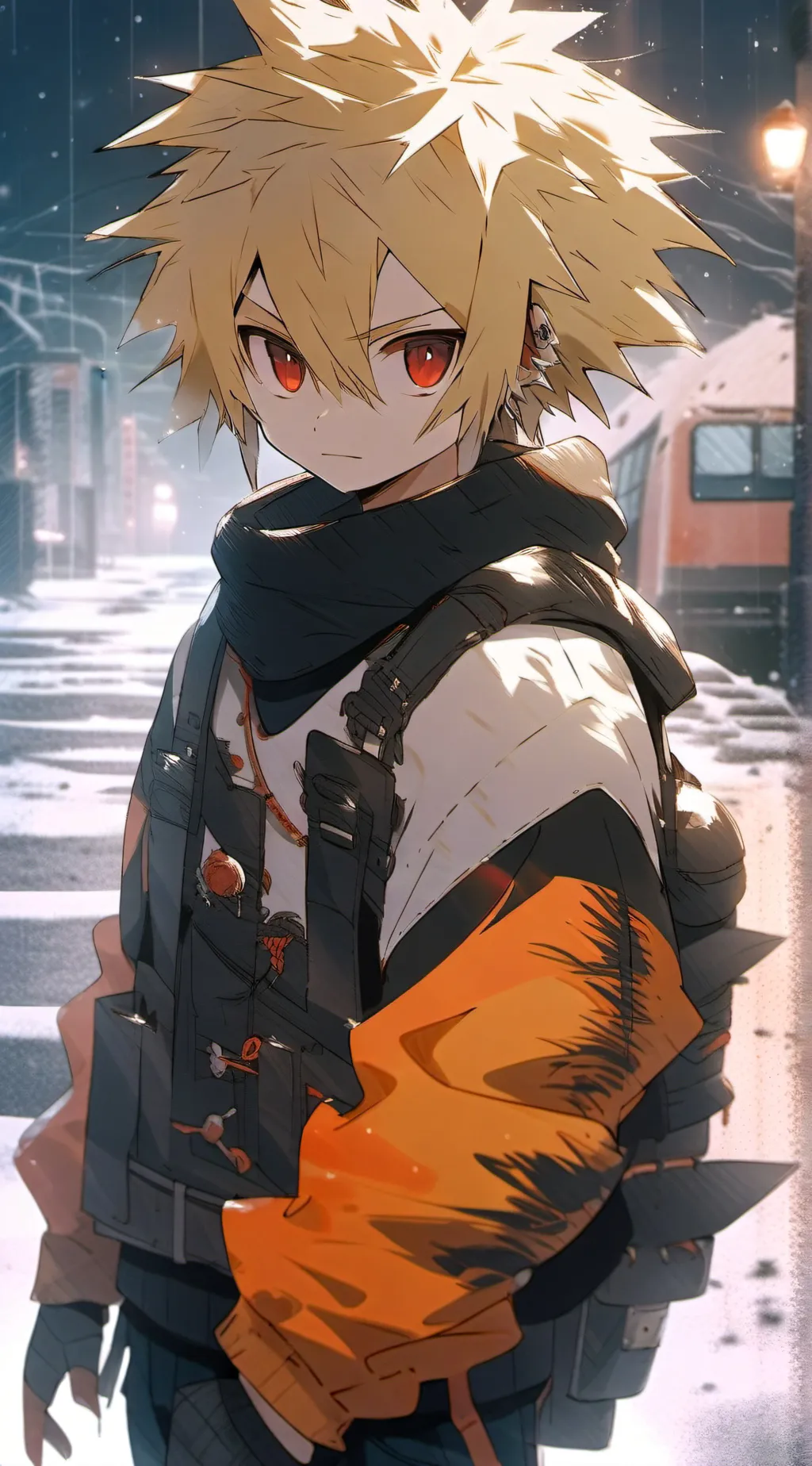 ai character: BAKUGO background
