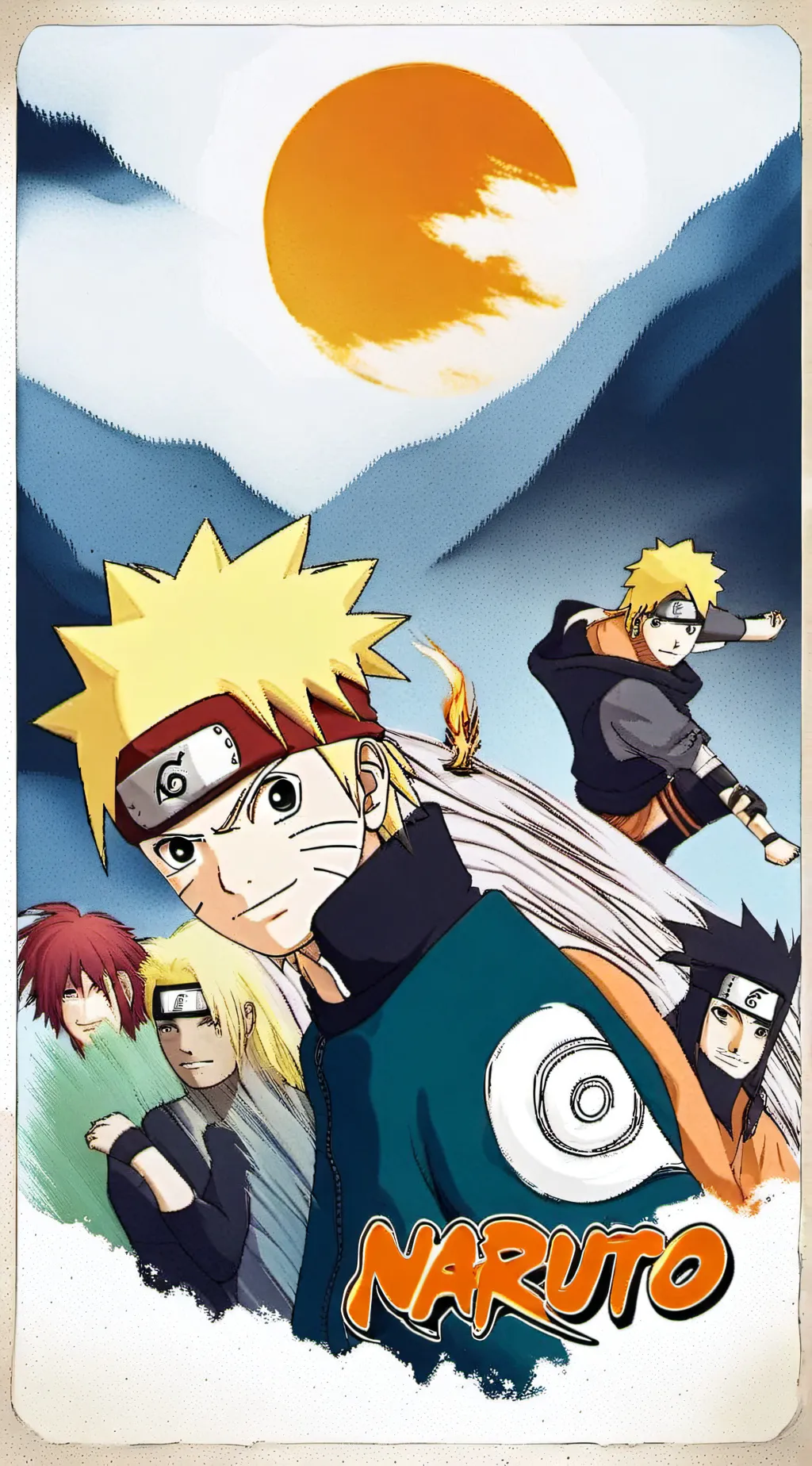 ai character: Naruto RPG background